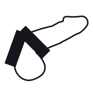 Darkness Bondage-Doppel Ring Verbesserung für Penis-TPR · Sextoys (Bild 3)