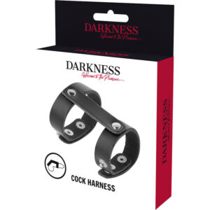 Darkness Bondage-Einstellbarer Ring für Penis und Hoden · Sextoys (Bild 3)