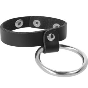 Darkness Bondage-Metallring für Penis und Hoden · Spielzeug aus Glas & Metall (Bild 3)