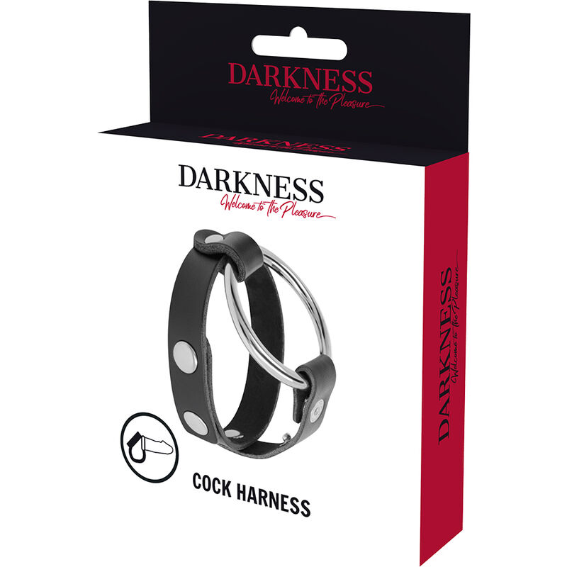 Darkness Bondage-Bdsm Ring für Penis und Hoden-Metall · Sextoys (Bild 5)