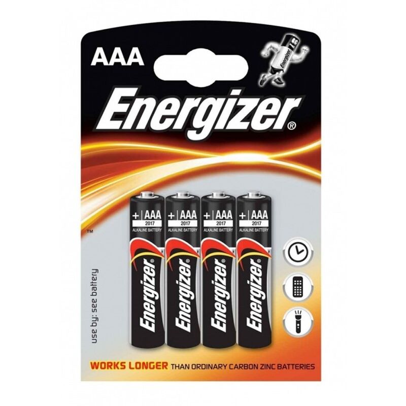 Energizer-Alkaline-Batterien AAA LR03 *4
