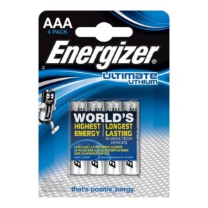 Energizer-Ultimate Lithium AAA L92 LR03 1,5V *4