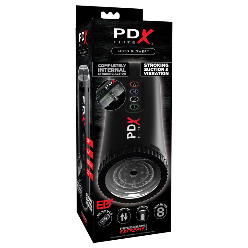 Pdx Elite-Moto Blower Masturbator Fortgeschritten-Silizium, 5 Geschwindigkeiten · Sextoys (Bild 5)