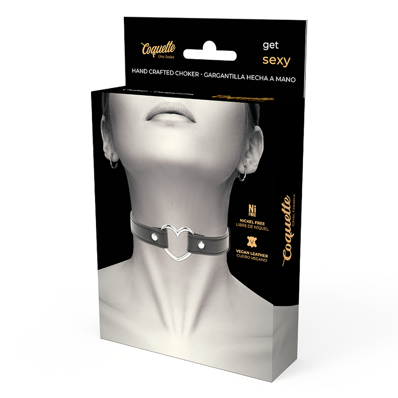 Coquette Accessories-Halskette Herz in der Haut Vegan, Zubehör · Sextoys (Bild 5)