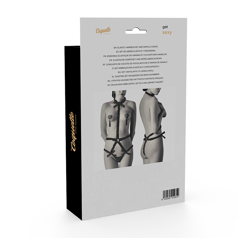 Coquette Accessories-Set Harness Elastisch und Abdeckung · Strap-on & Harness (Bild 2)