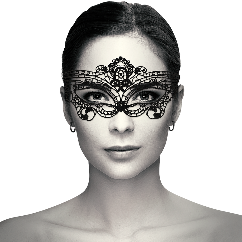 Coquette Accessories-Maske Pizzo Schwarz · Sexy Damen-Dessous (Bild 6)