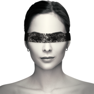 Coquette Accessories-Maske Pizzo Schwarz · Sexy Damen-Dessous (Bild 6)