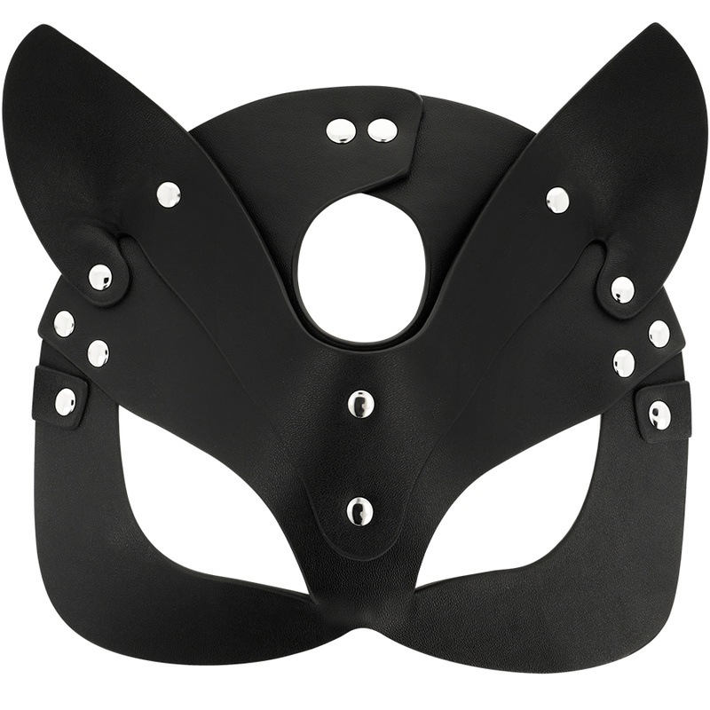 Coquette Accessories-Maske aus veganem Leder mit Kaninchenohren · Sexy Damen-Dessous (Bild 5)