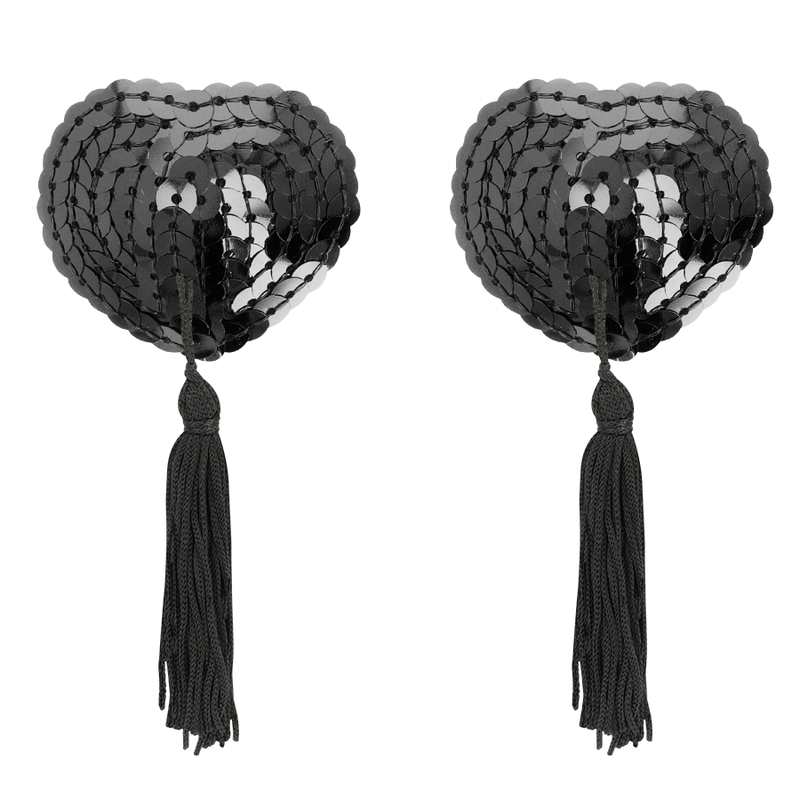 Coquette Accessories-Decken für schwarze Brustwarzen · Sexy Damen-Dessous (Bild 2)