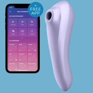 Satisfyer Connect-Dual Pleasure Air Pulse Vibrator Lila · Vibratoren (Bild 3)