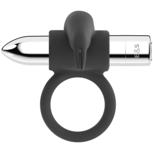 Black&silver-Ring Wiederaufladbar Burton 10 Modi · Penisringe & -hüllen
