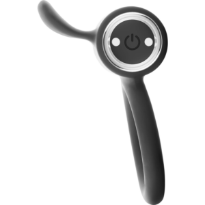 Black&Silver-Cameron Ring Wiederaufladbar Silikon 10 Geschwindigkeiten · Sextoys (Bild 5)