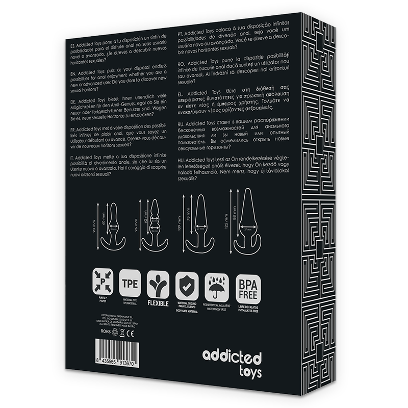 Addicted Toys-Set 4 Analplug · Sextoys (Bild 8)
