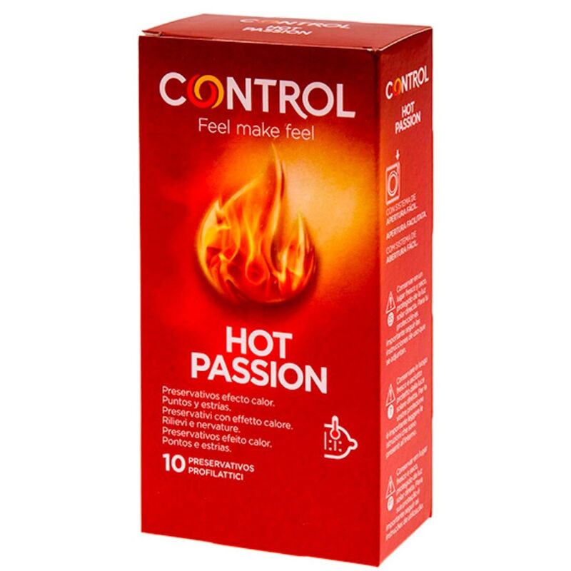 Control Condoms-Hot Passion Kondome Heizeffekt 10 · Kondome