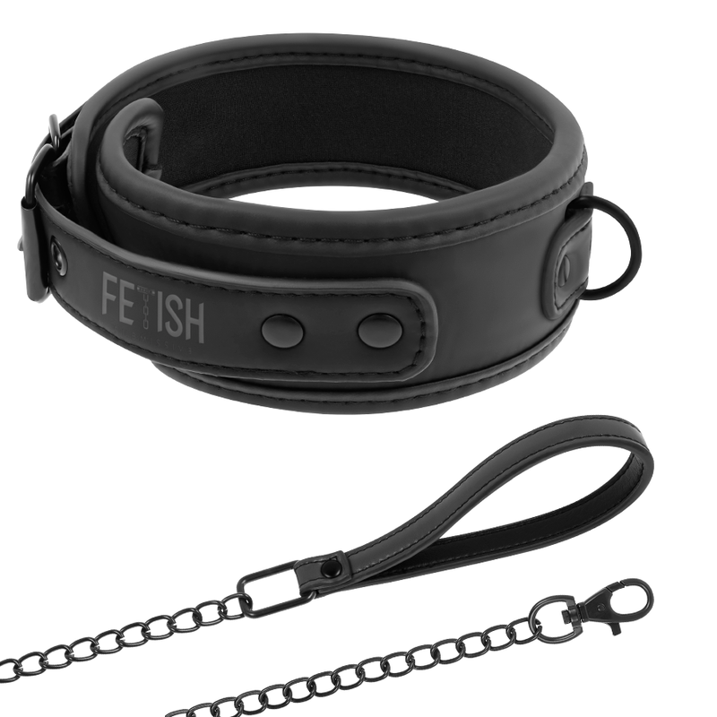 Fetish Submissive Bondage-Halskette mit Kette und Futter · Sextoys