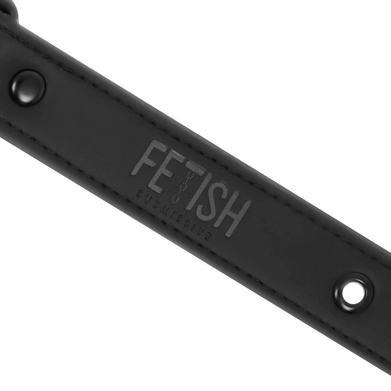 Fetish Submissive Bondage-Atemnot aus veganem Leder · Sextoys (Bild 2)