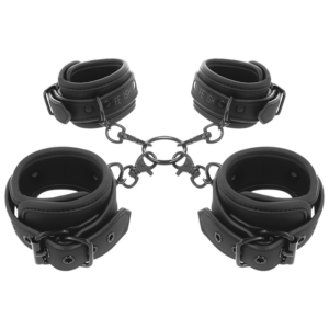 Fetish Submissive Bondage-Handschellen-Set für Hand- und Fußgelenke