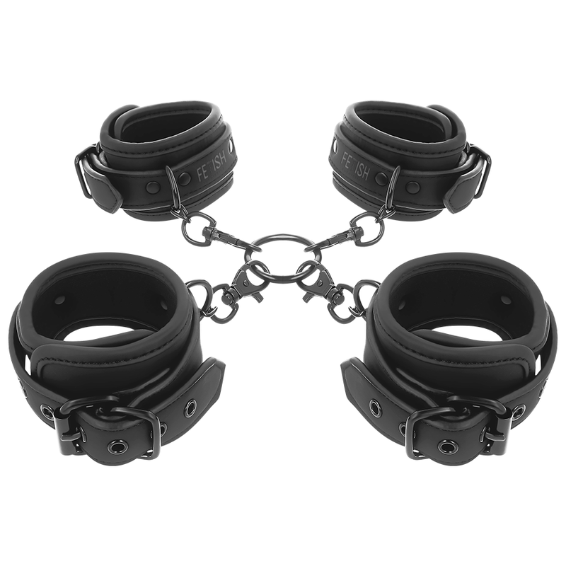 Fetish Submissive Bondage-Handschellen Set für Hände und Knöchel · Sextoys