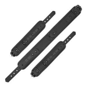 Fetish Submissive Bondage-Halskette und Handschellen aus veganem Leder · Sextoys (Bild 8)