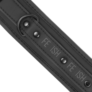 Fetish Submissive Bondage-Halskette und Handschellen aus veganem Leder · Sextoys (Bild 10)