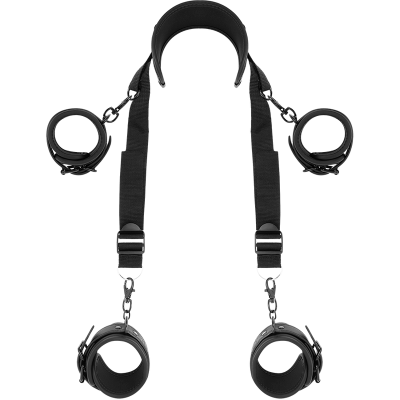 Fetish Submissive Bondage-Master Position mit 4 Handschellen Impottite · Sextoys