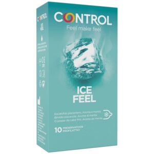 Control Condoms-Ice Feel Cool Effect 10 Einheiten · Kondome