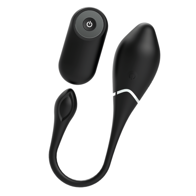 Black&silver-Jenell Ei Vibrator Wiederaufladbar-Silizium, 10 Geschwindigkeiten · Vibratoren (Bild 3)