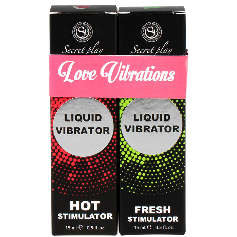 Secretplay Cosmetic-Liquid Vibrator Love Vibrations Pack · Kosmetika & Aphrodisiaka