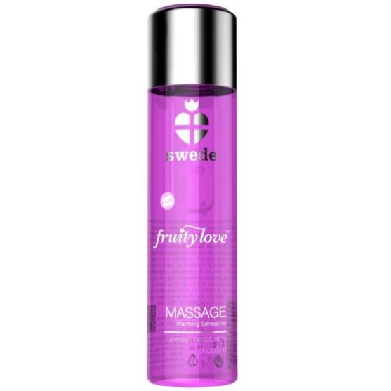 Swede-Fruity Love Massage Öl mit Himbeer-Effekt Rosa · Erotische Massage