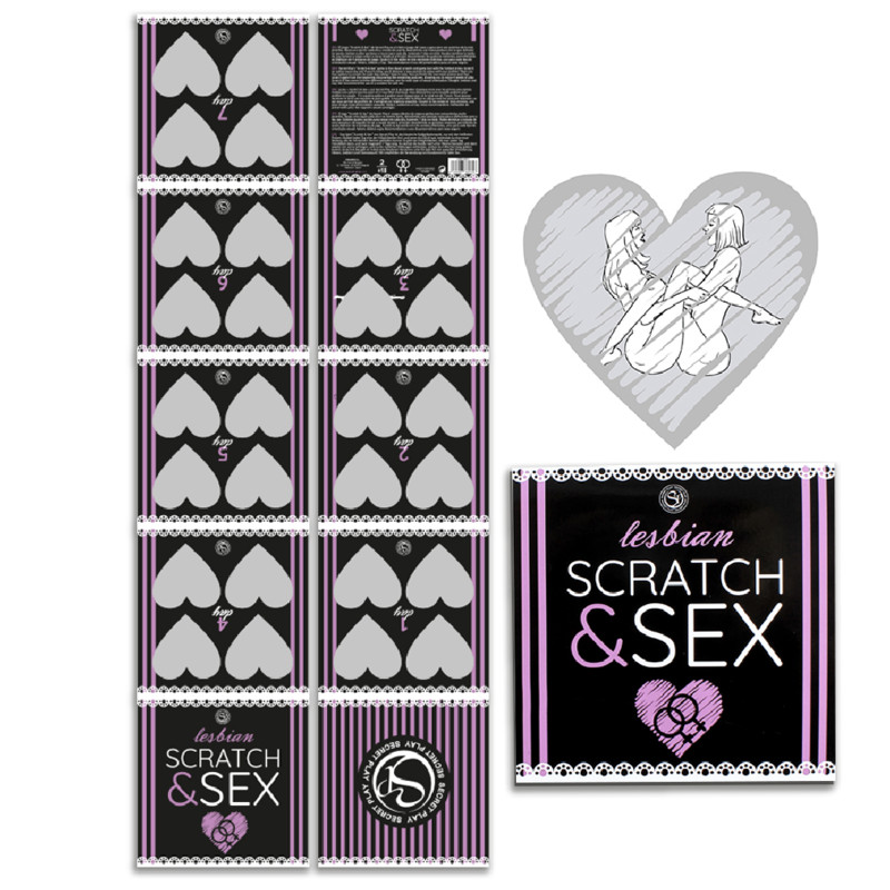Secretplay 100% Games-Scratch & Sex Spiel für Paare Positionen · Spiele & Geschenke (Bild 2)