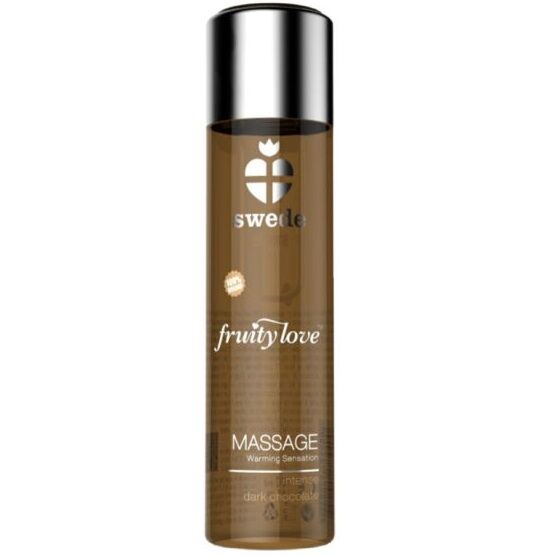 Swede-Fruity Love Massageöl Hot-Effekt Schokolade Schwarz, 60 ml · Erotische Massage