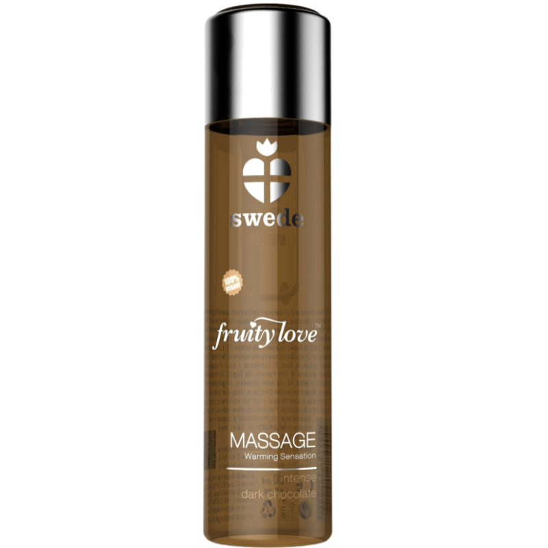 Swede-Fruity Love Massageöl mit Wärmeeffekt Schokolade