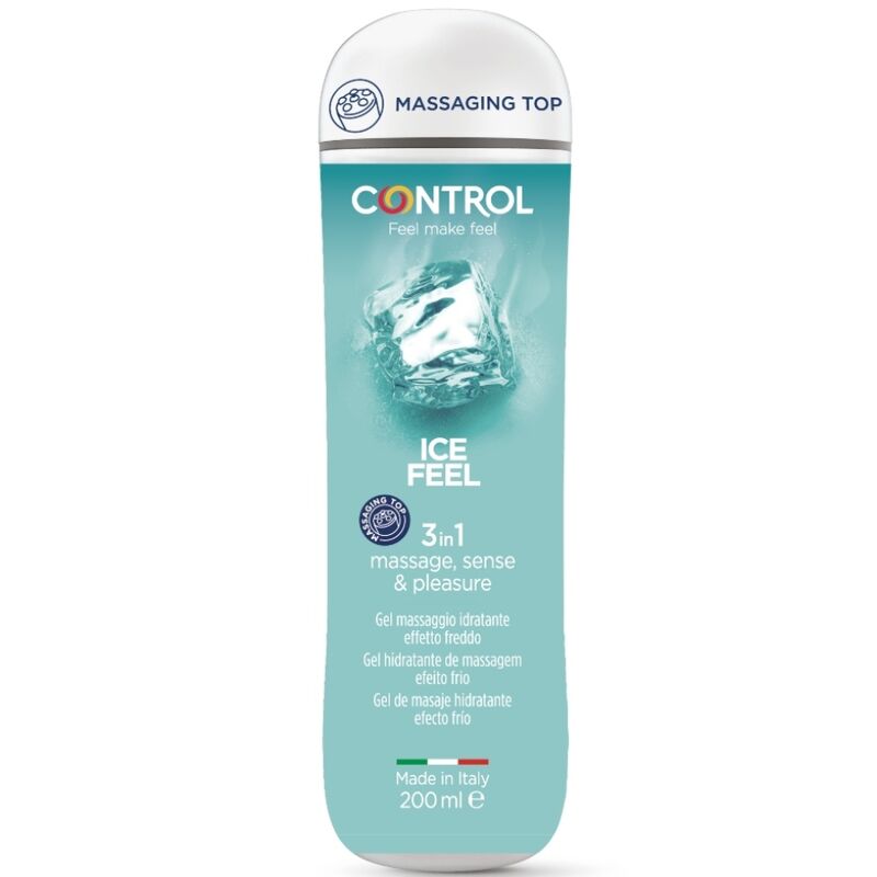 Control Lubes-Gel 3 in 1 Ice Feel-200 ml · Kosmetika & Aphrodisiaka