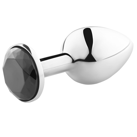 Secretplay Toys-Analplug Schwarz S-Metal · Sextoys