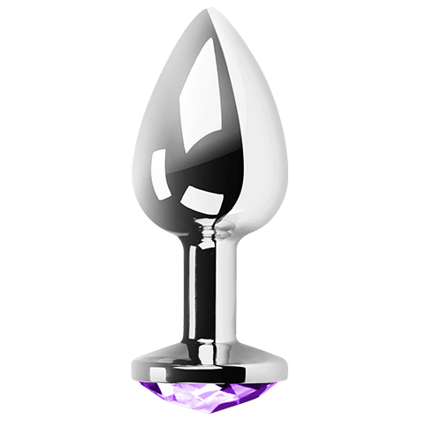 Secretplay Toys-Analplug Flieder M-Metall