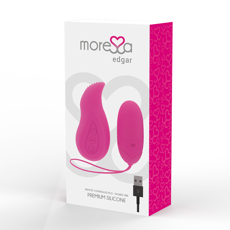 Moressa-Edgar Premium Silikon mit Fernbedienung-12 Geschwindigkeiten · Vibratoren (Bild 3)