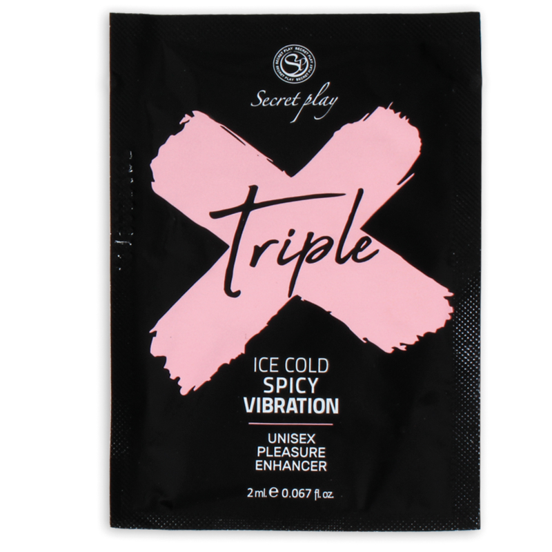 Secretplay Cosmetic-Vergnügungsverstärker Triple X Einzeldosis · Kosmetika & Aphrodisiaka