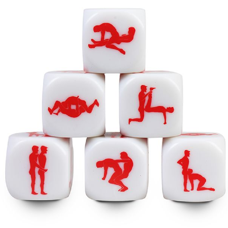 Secretplay 100% Games-Kamasutra-Würfel Gay 25 mm