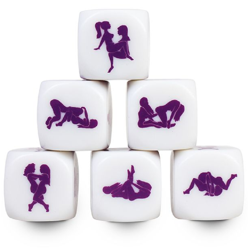 Secretplay 100% Games-Würfel Kamasutra Lesben 25 mm · Spiele & Geschenke