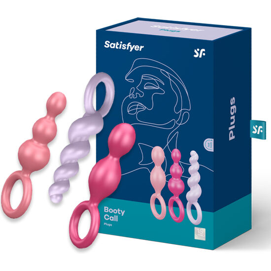 Satisfyer Plugs-Set 3 Analplug Tricolor-Silikon · Sextoys (Bild 2)