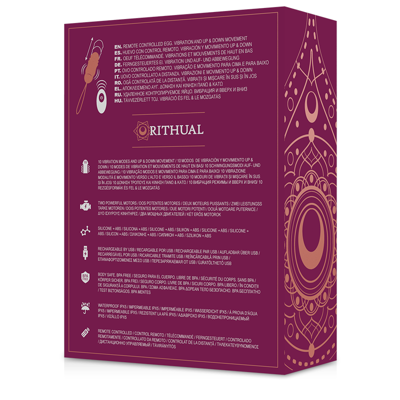 Rithual-Reva Egg Up &down System mit Fernbedienung + · Vibratoren (Bild 5)