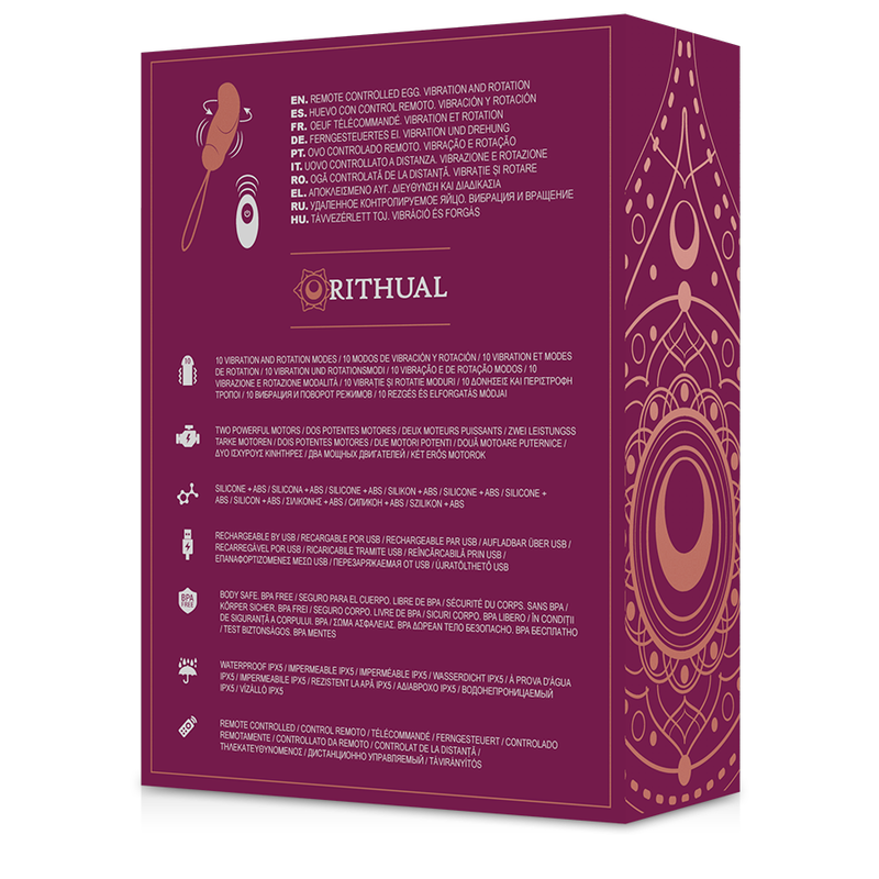 Rithual-Esha Egg System mit Fernbedienung Drehung + · Vibratoren (Bild 6)