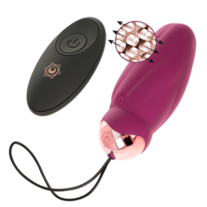 Rithual-Egg-Site Fernbedienung Drehung Perlen + Vibration-Silikon, 10 · Vibratoren