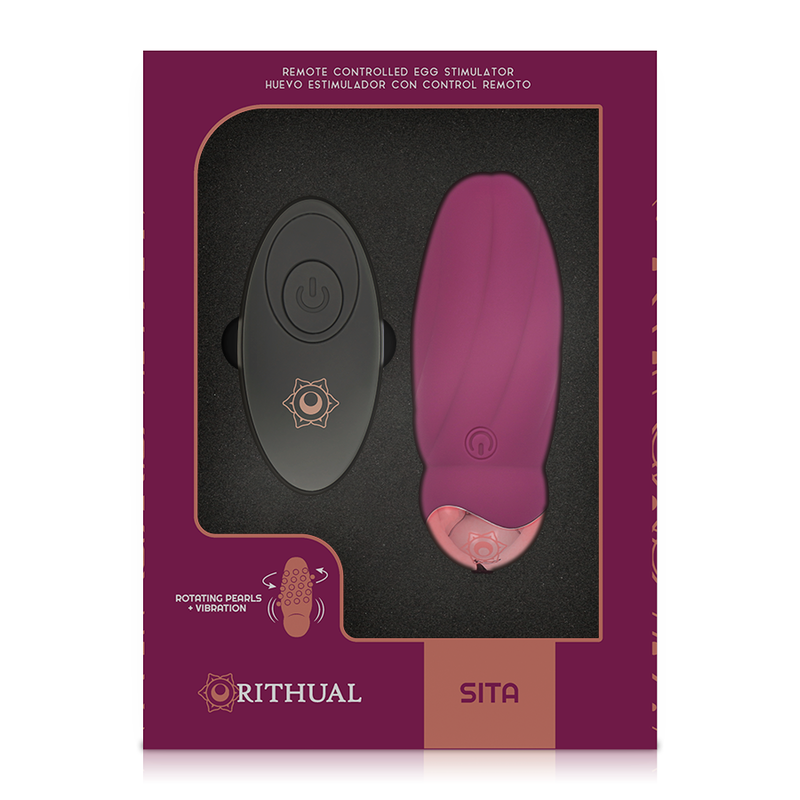 Rithual-Egg-Site Fernbedienung Drehung Perlen + Vibration-Silikon, 10 · Vibratoren (Bild 5)