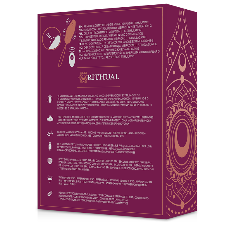Rithual-Priya Ei Vibrator Fernbedienung G-Spot + Vibration-Silikon · Vibratoren (Bild 7)