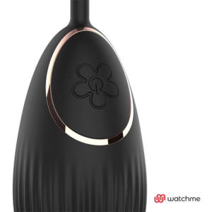 Anne’s Desire-Egg Vibrator mit Fernbedienung Watchme, Schwarz-Silikon · Vibratoren (Bild 4)