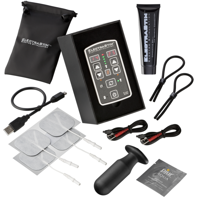 Electrastim-Flick Duo Stimulator Multi-Pack-Silikon, Wiederaufladbar