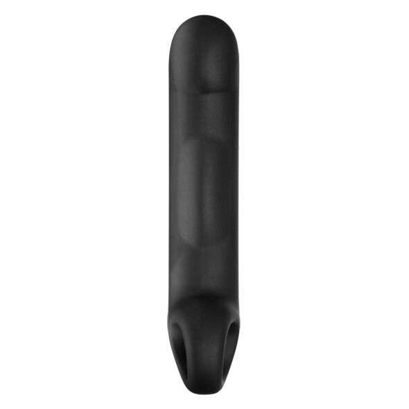 Electrastim-Ovid Dildo aus Silikon Schwarz · Sextoys (Bild 6)