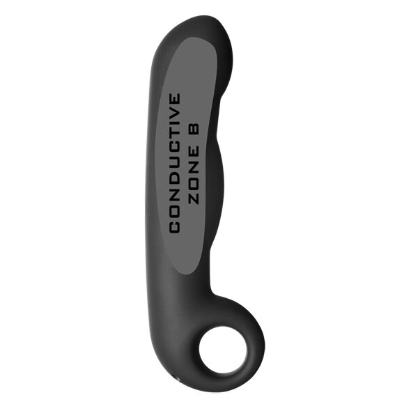 Electrastim-Ovid Dildo aus Silikon Schwarz · Sextoys (Bild 4)