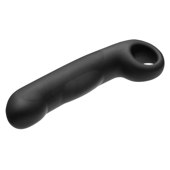 Electrastim-Ovid Dildo aus Silikon Schwarz · Sextoys (Bild 3)